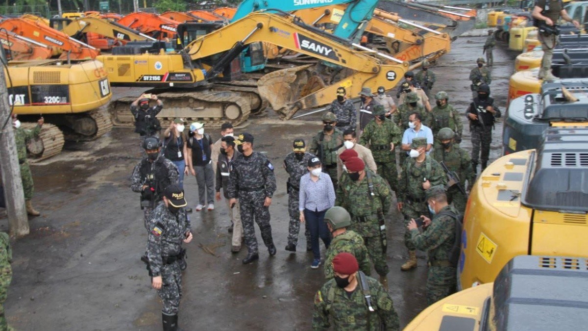 Hoy la titular de la Cartera de Gobierno, Alexandra Vela, regresó a Yutzupino. (Ministerio de Gobierno)