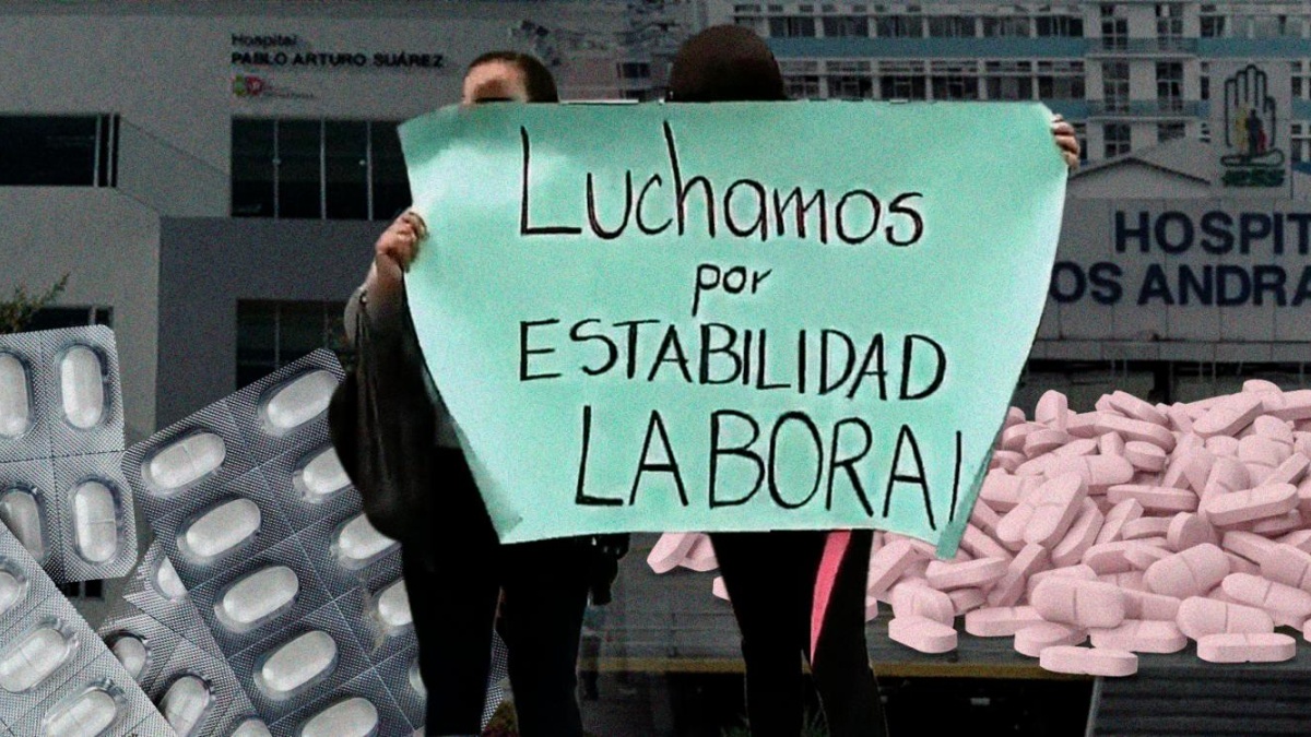 Para el presidente del Colegio de Médicos de Pichincha, Carlos Cárdenas, la salud en el país entró en una etapa crítica (Arte: Brian Criollo / Ecuavisa)