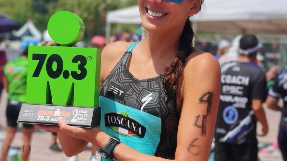 La deportista y actriz ecuatoriana se clasificó a su séptimo mundial de Ironman