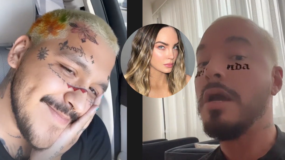 "Encuentra las diferencias", decía el post que posteriormente estalló en Instagram. (Instagram (nodal, belindapop, jbalvin))