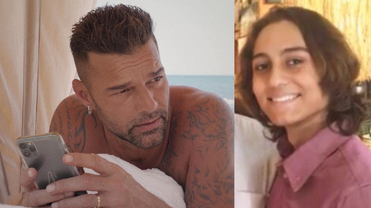 Ricky Martin en una imagen de su Instagram / El sobrino del artista en imágenes difundidas por la prensa internacional. (Instagram / Internet)