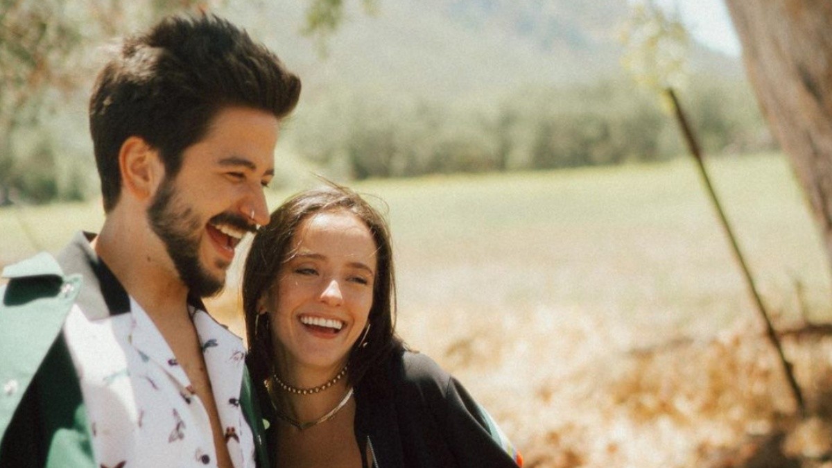 Los cantantes Evaluna Montaner y Camilo Echeverry en una fotografía compartida en redes sociales. (Instagram (Evaluna Montaner)