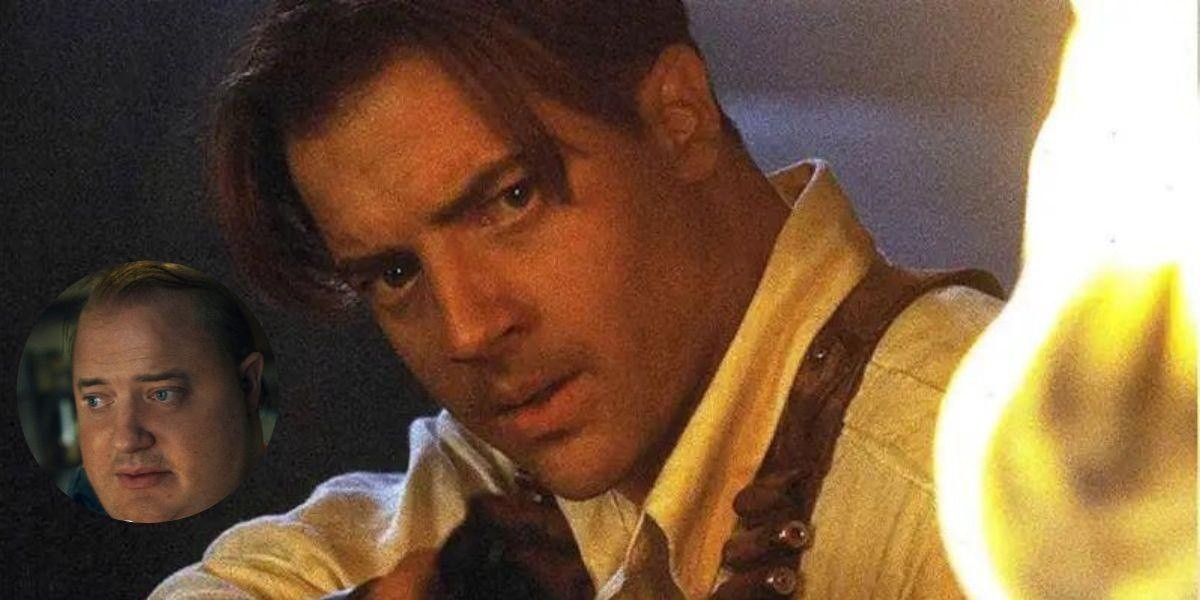 Brendan Fraser en su papel en película de 'La Momia'. (Internet)
