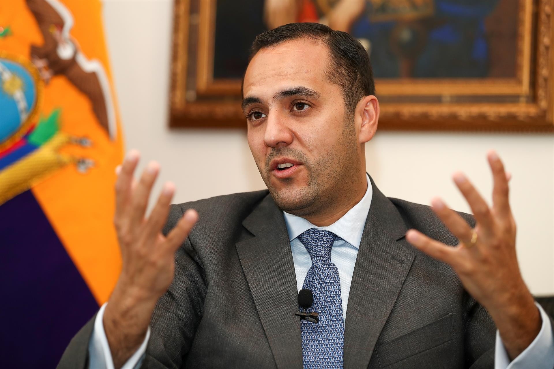 Juan Carlos Holguín fue designado ministro de Relaciones Exteriores en junio del año pasado. (EFE)