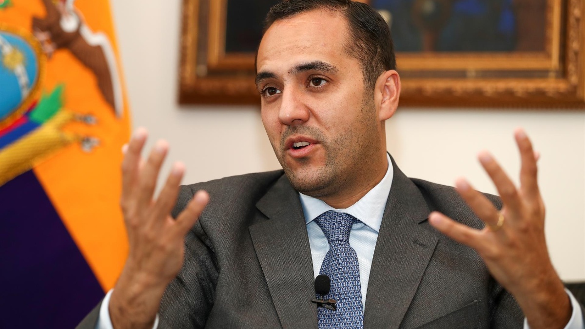 Juan Carlos Holguín fue designado ministro de Relaciones Exteriores en junio del año pasado. (EFE)