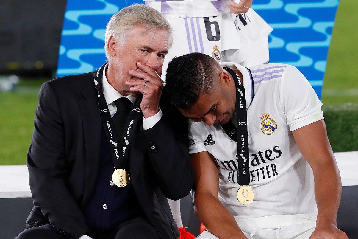 Carlo Ancelotti anunció que el deseo de Casemiro es salir del Real Madrid