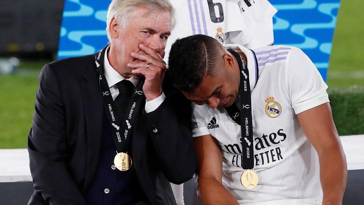 Carlo Ancelotti anunció que el deseo de Casemiro es salir del Real Madrid