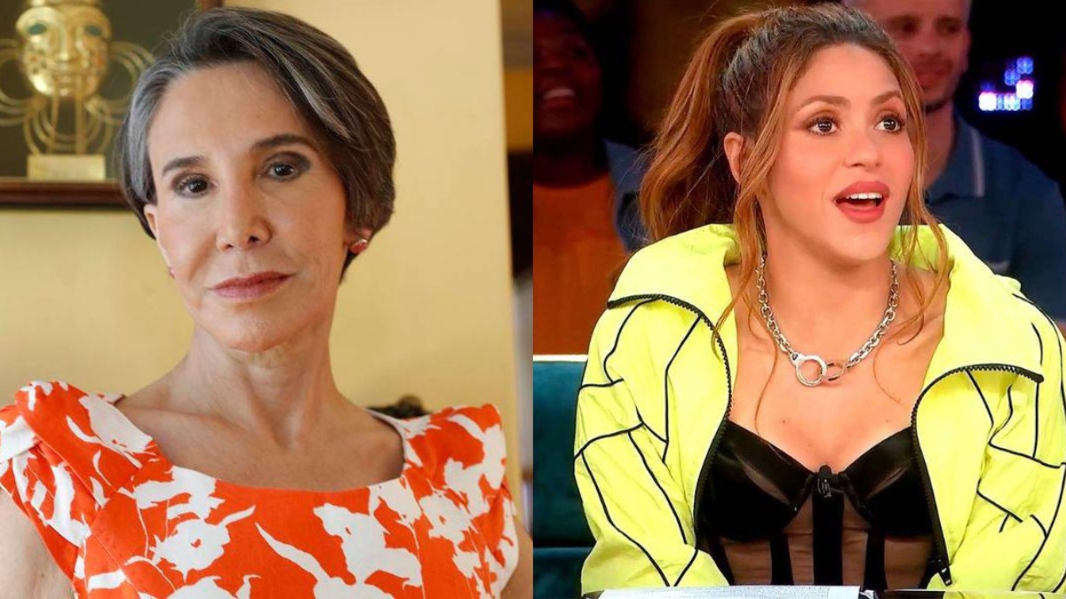 Imágenes de archivo de Florinda Meza y Shakira. (Internet)