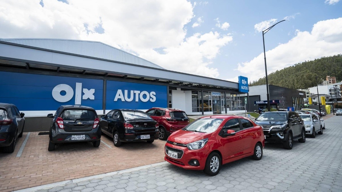 Imagen de un centro de ventas de OLX Autos en Quito antes del cierre de la compañía en Ecuador.