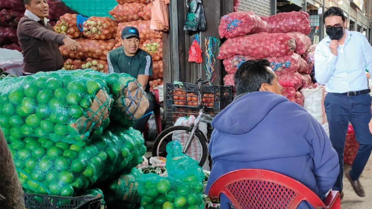 La inflación anual se mantiene sobre los tres puntos. (Mercado Mayorista)