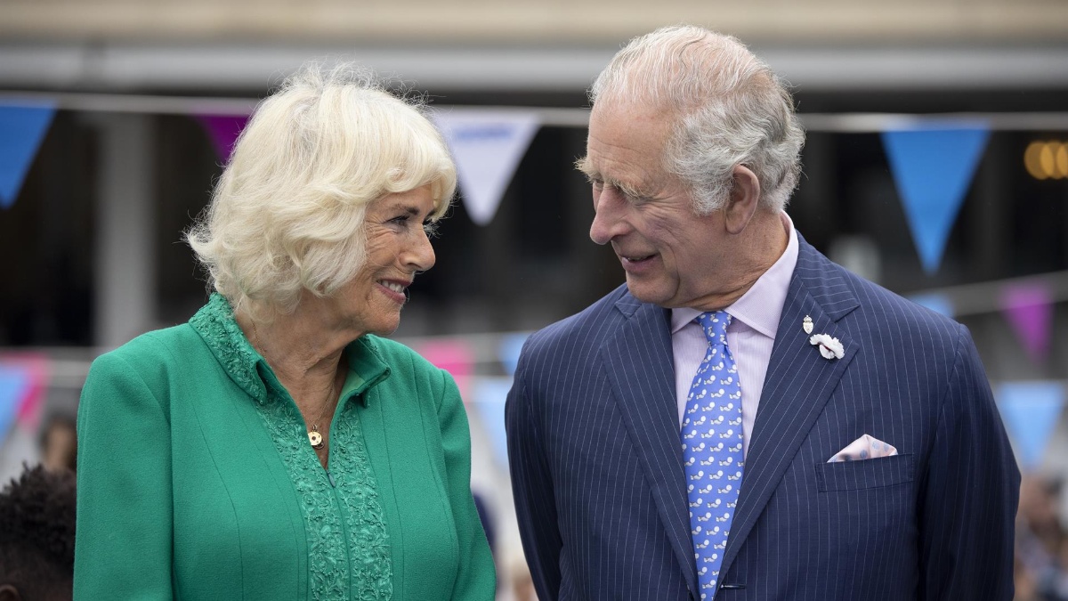 El rey Carlos III y su esposa, la ahora reina consorte, Camila.