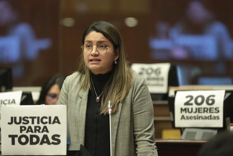 Victoria Desintonio (UNES) propuso crear una comisión ocasional integrada solo por mujeres por el caso María Belén Bernal