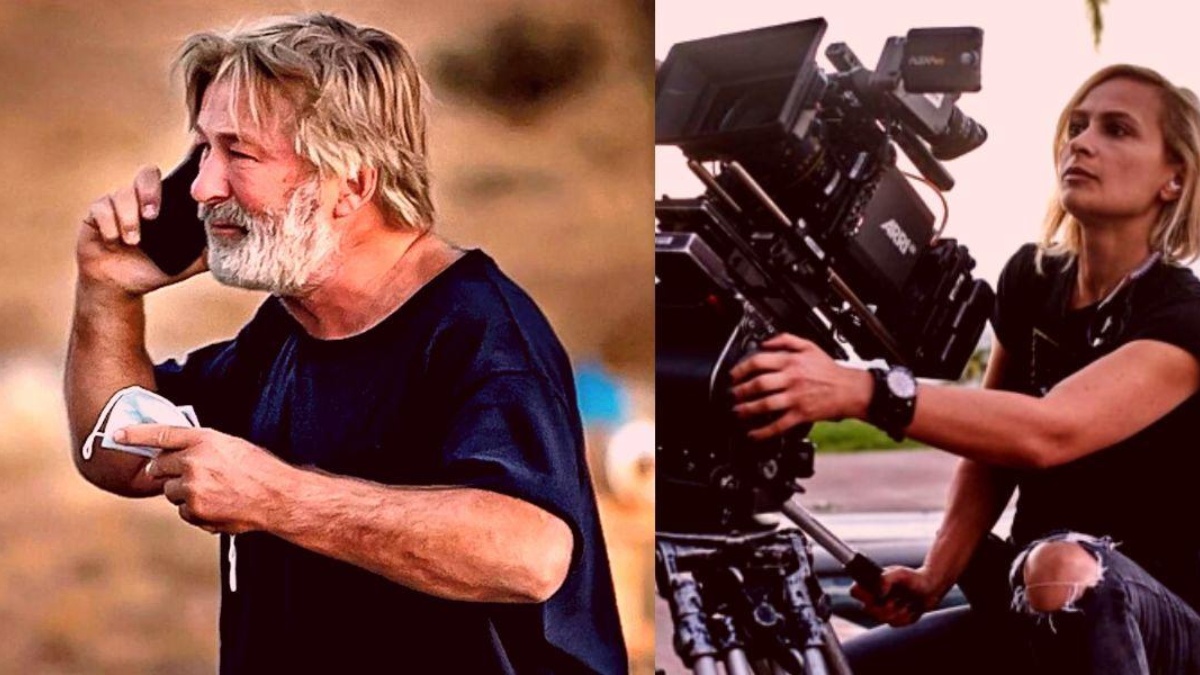 Imágenes de archivo de Alec Baldwin tras enterarse de la muerte de Halyna Hutchins. (INTERNET)