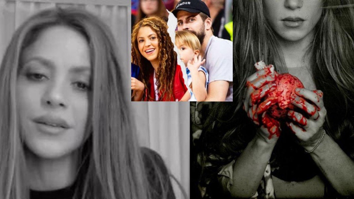 Imágenes de archivo y en redes sociales del próximo estreno musical de Shakira, 'Monotonía'. (INTERNET)