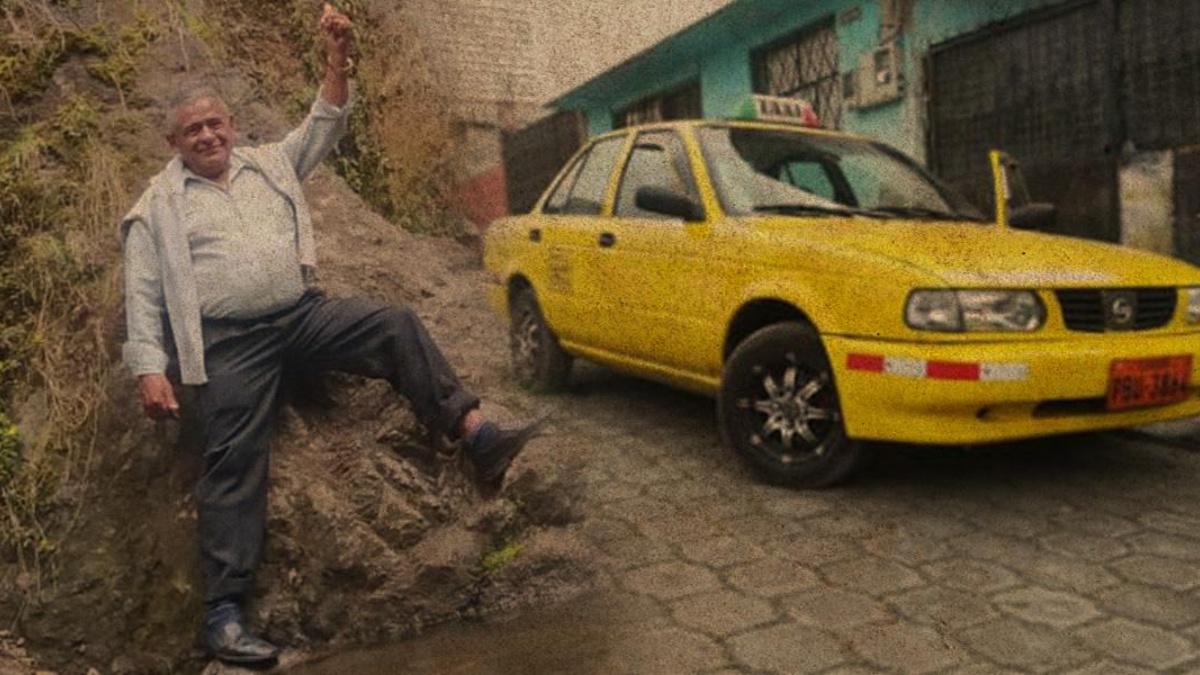 Carlos Segura Piñaloza desapareció en el sur Quito mientras laboraba en su taxi. (Liz Rivera / Ecuavisa)
