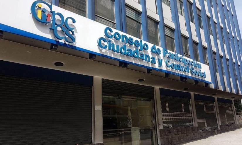 Imagen de archivo del edificio del Consejo de Participación Ciudadana y Control Social, en Quito. (Archivo)