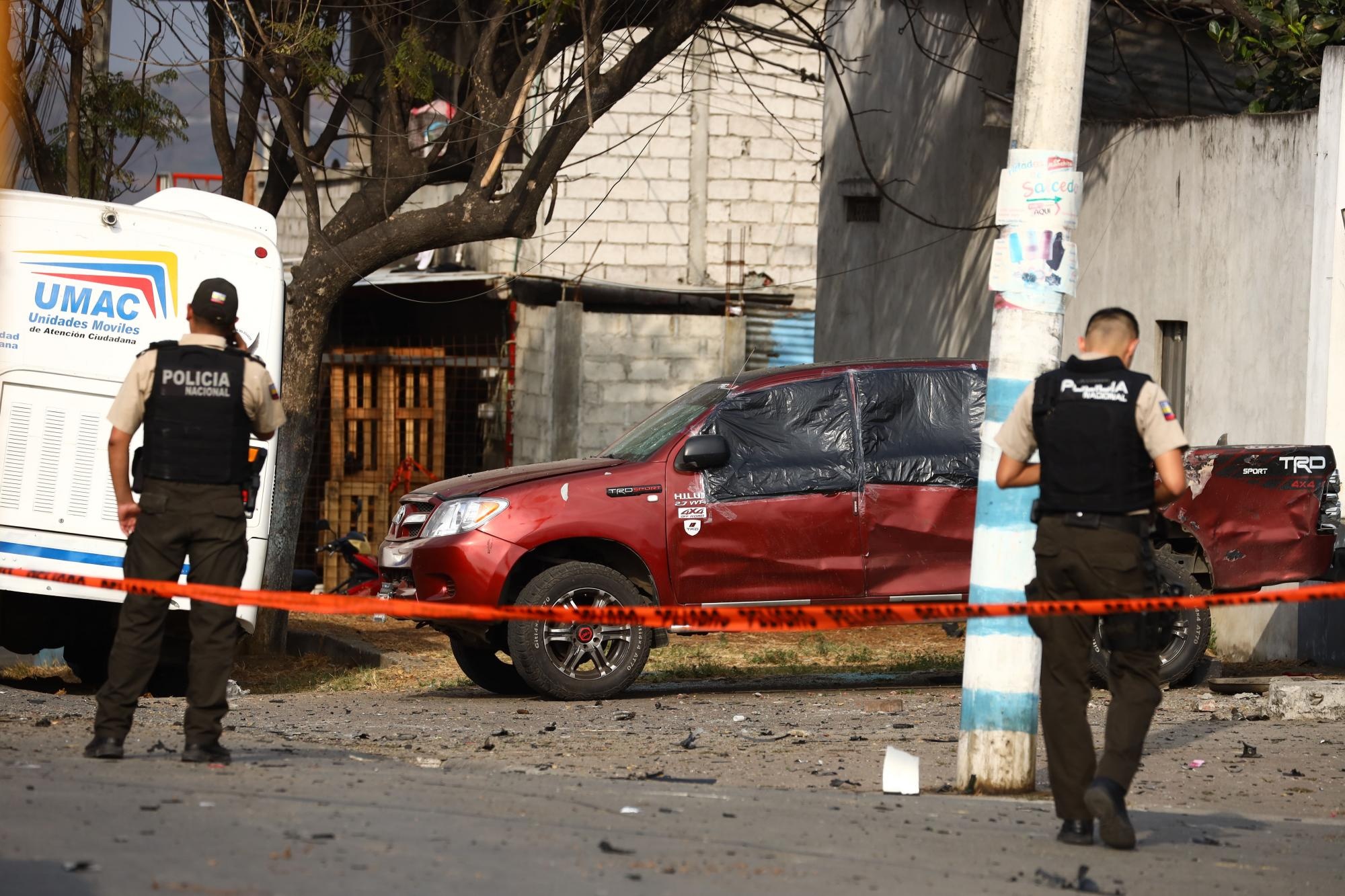 Guayaquil, martes 01 de Noviembre del 2022 Durante la madrugada se registraron varios atentados en diferentes sectores de la ciudad. (API/Archivo)