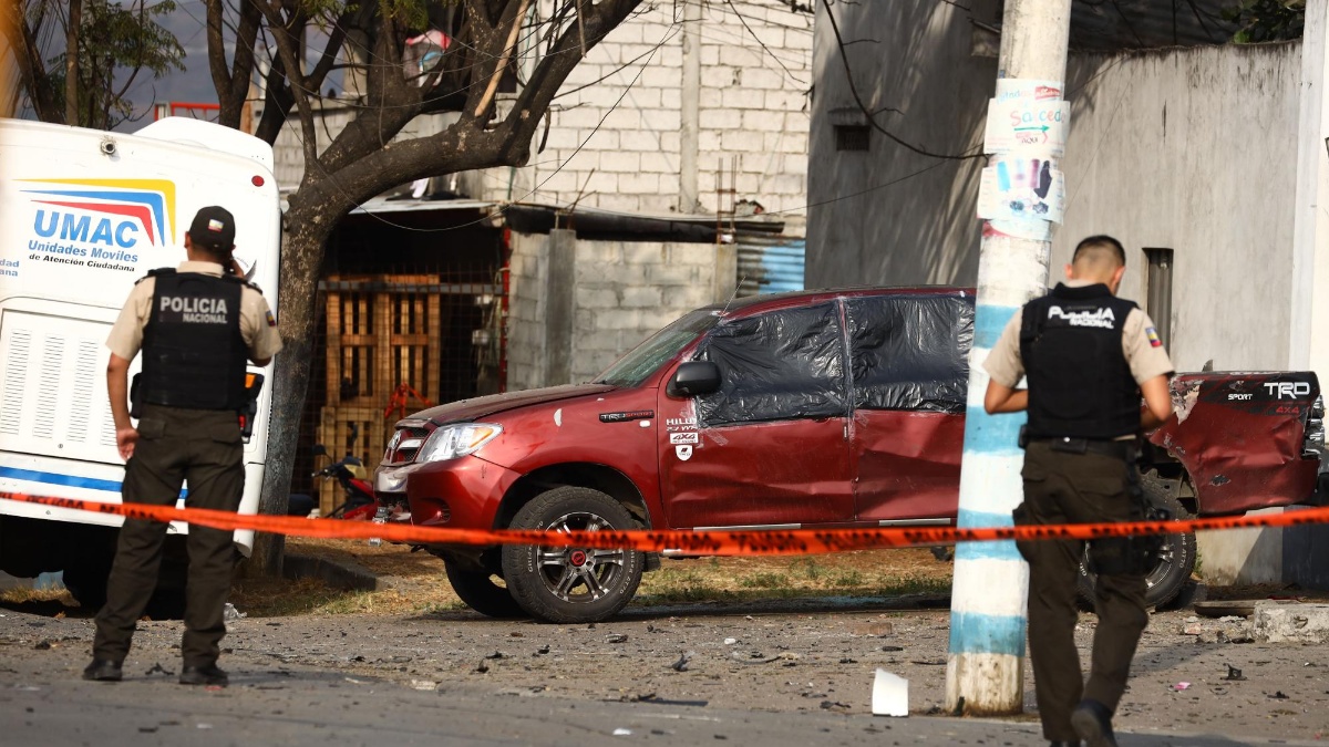 Guayaquil, martes 01 de Noviembre del 2022 Durante la madrugada se registraron varios atentados en diferentes sectores de la ciudad. (API/Archivo)