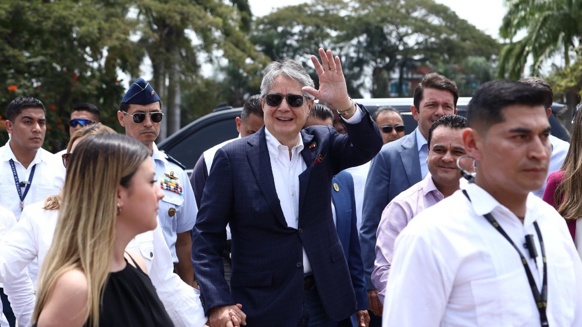 El presidente de la República, Guillermo Lasso, en una fotografía de archivo. (API/Archivo)