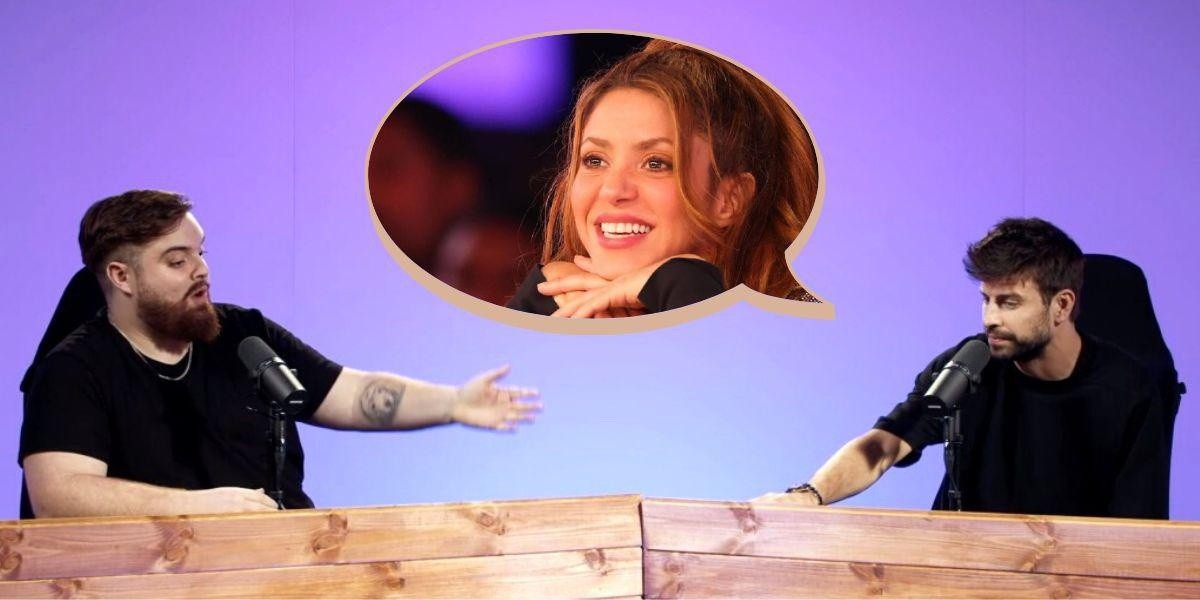 Imagen de archivo de Gerard Piqué e Ibai Llanos, famoso youtuber español. (INTERNET)