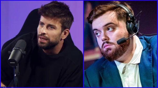 Imagen de Gerard Piqué en la entrevista con Ibai Llanos.  (INTERNET)