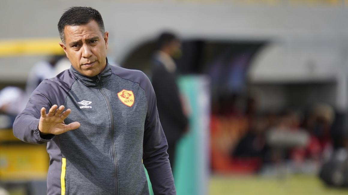 César Farías, director técnico de Aucas. (REDACCIÓN)