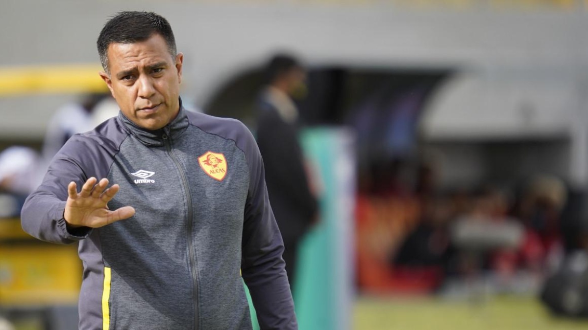 César Farías, director técnico de Aucas. (REDACCIÓN)