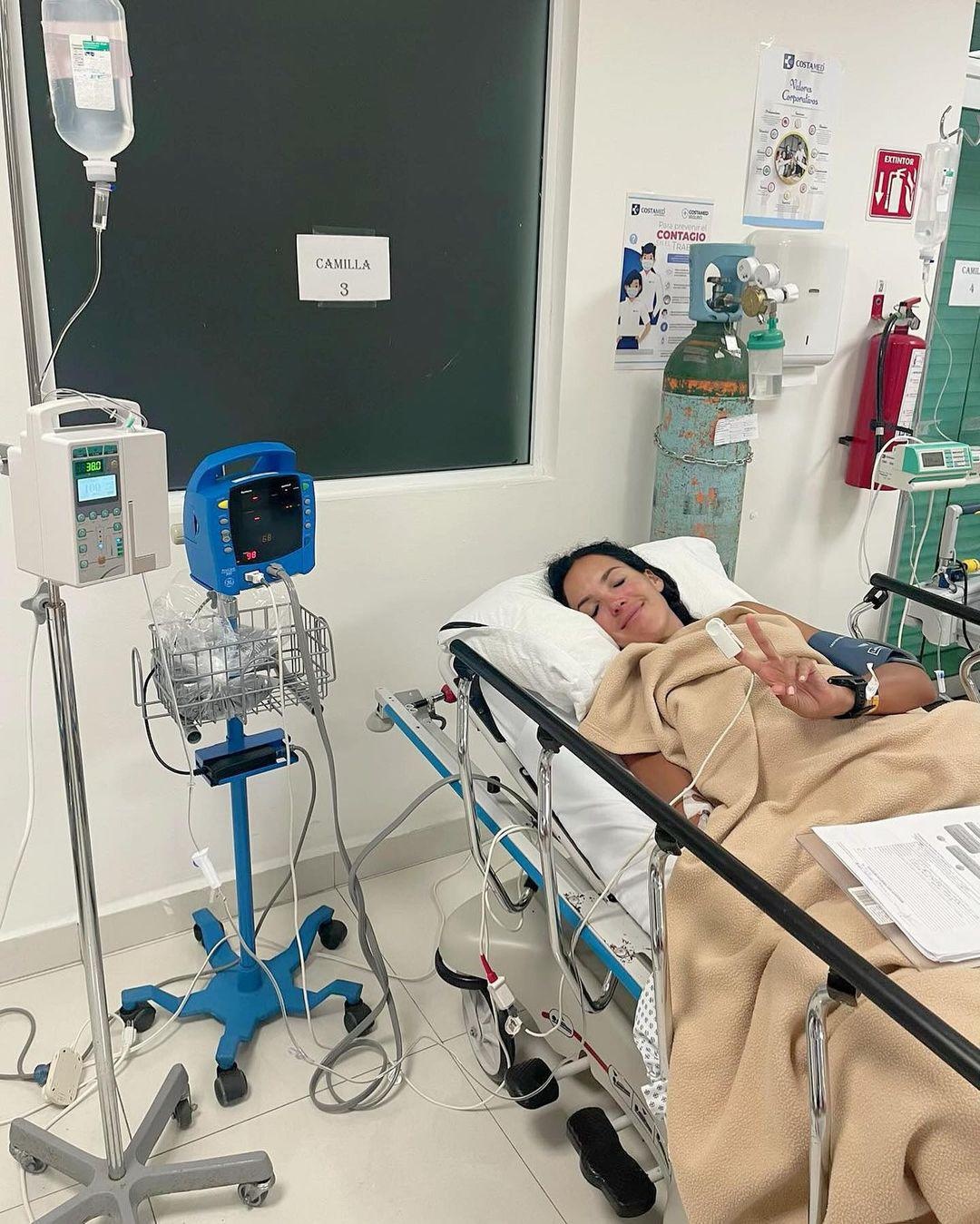 La 'Flaca' compartió a sus seguidores sobre el episodio de deterioro de salud.  (INSTAGRAM)