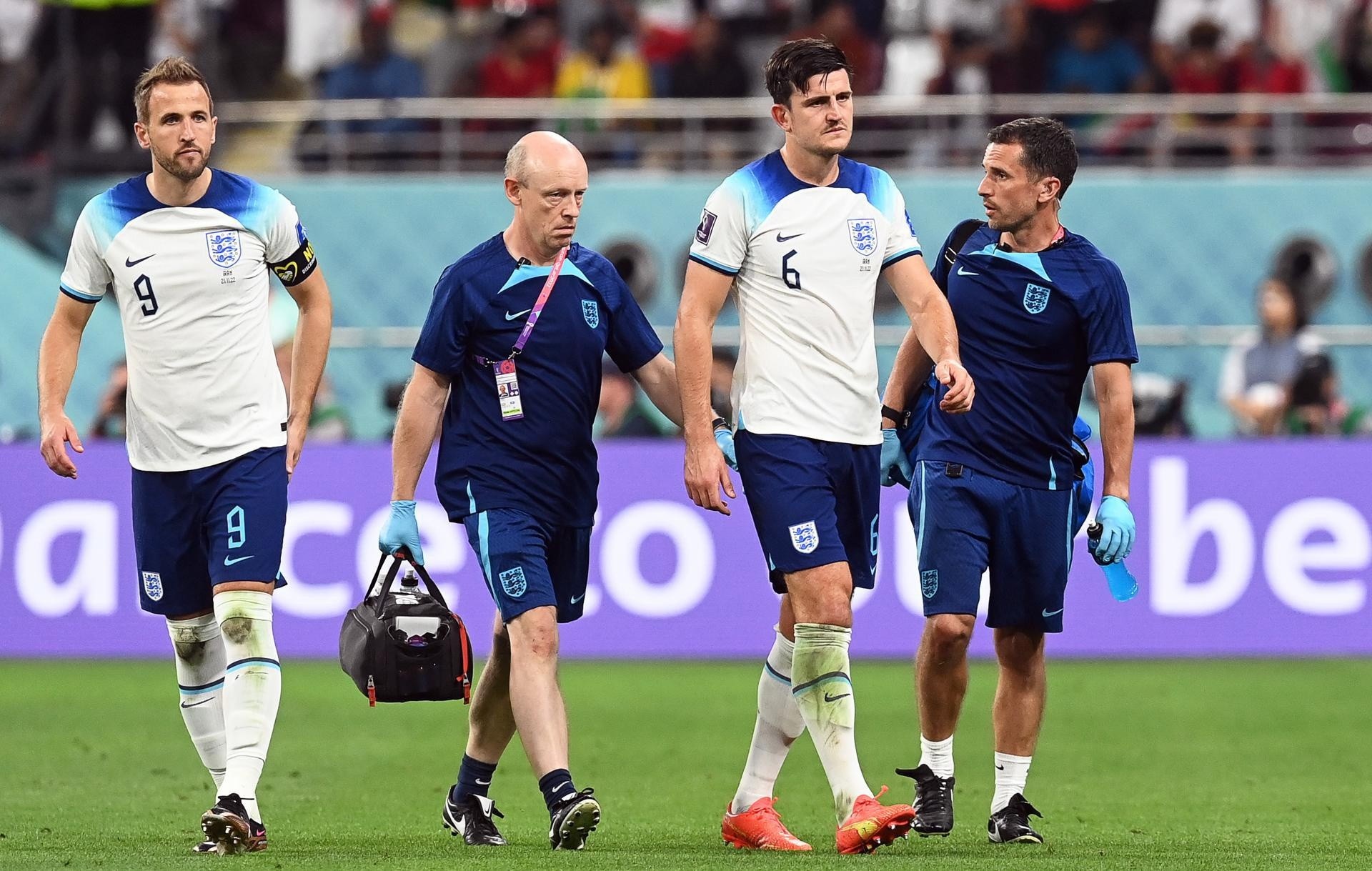 Inglaterra vapuleó 6-2 a Irán en la primera fecha y ahora buscará sellar su presencia en octavos de final. (EFE)