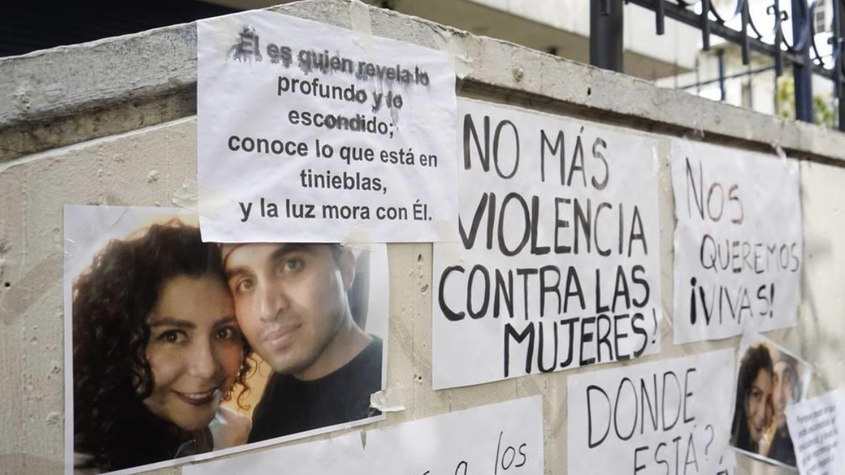 La abogada María Belén Bernal desapareció el 11 de septiembre de 2022. Su esposo es buscado por femicidio. Foto: API/Archivo