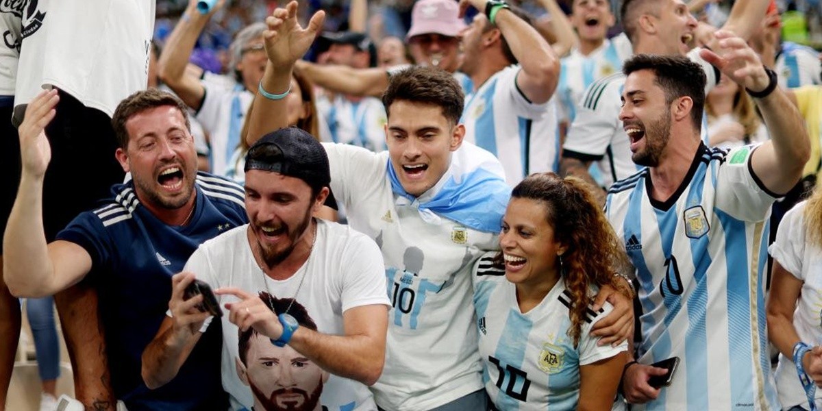 La hinchada, el jugador 'número 12' de Argentina en el Mundial