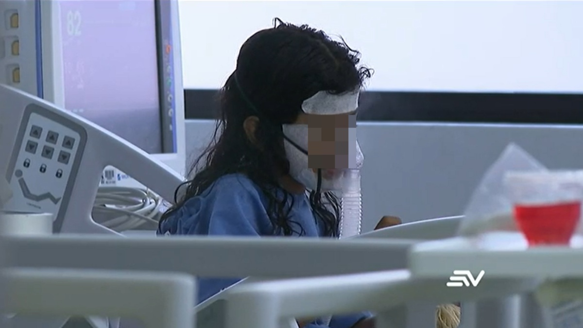 La mayoría de los menores padece neumonía provocada por virus respiratorios. (Televistazo)