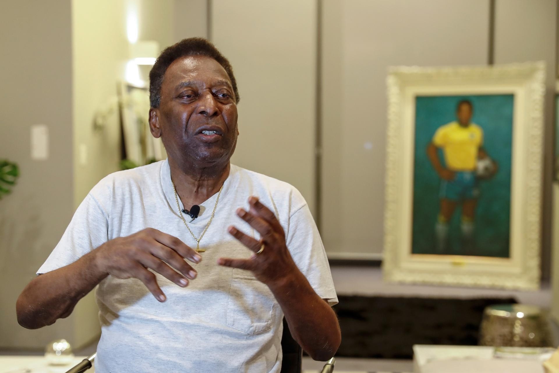 El exfutbolista brasileño Edson Arantes do Nascimento, Pelé, en una fotografía de archivo. (EFE)