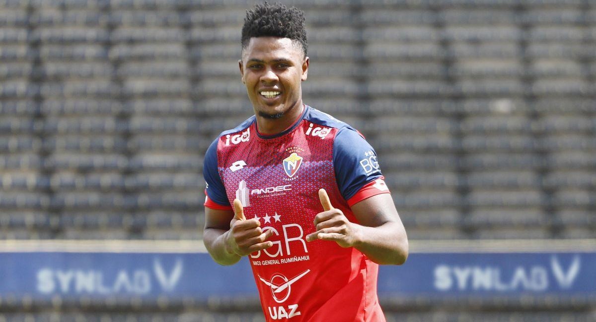 Marlon de Jesús, delantero ecuatoriano. (FOTO: Twitter)