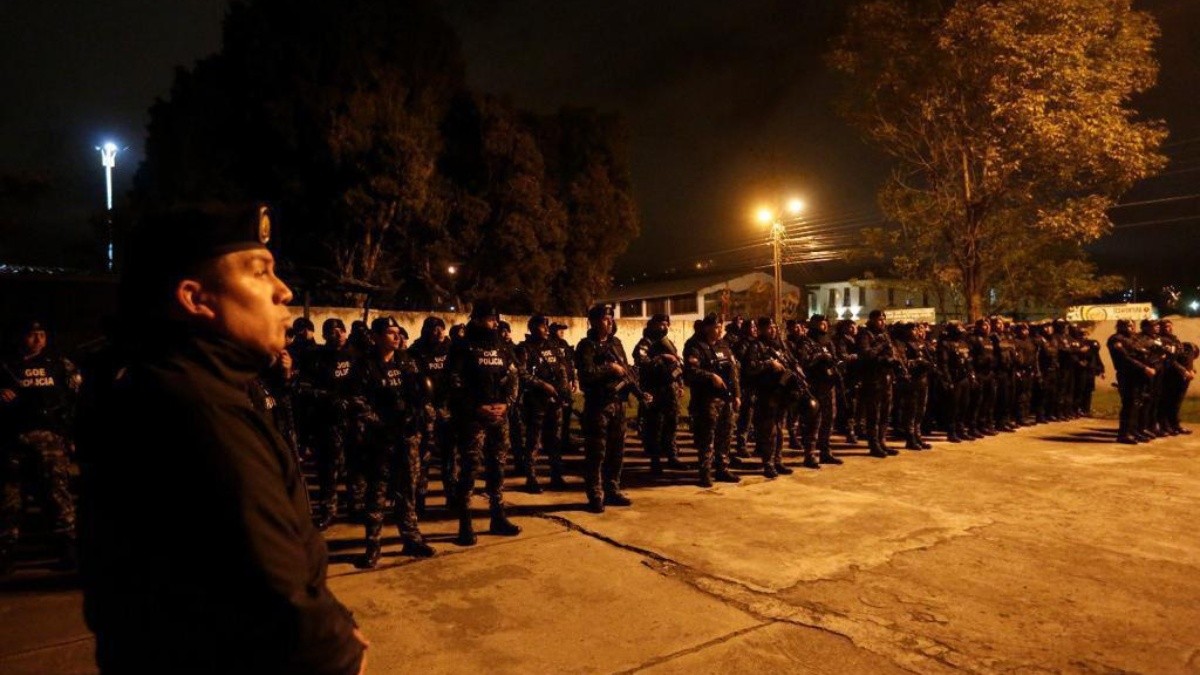 El operativo 'Frontera Armada' se ejecutó en seis provincias del Ecuador. (Twitter del presidente Guillermo Lasso)