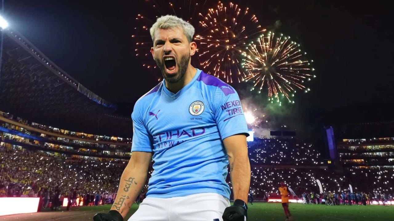 Sergio 'El Kun' Agüero, invitado para la Noche Amarilla. (FOTO: BSC)