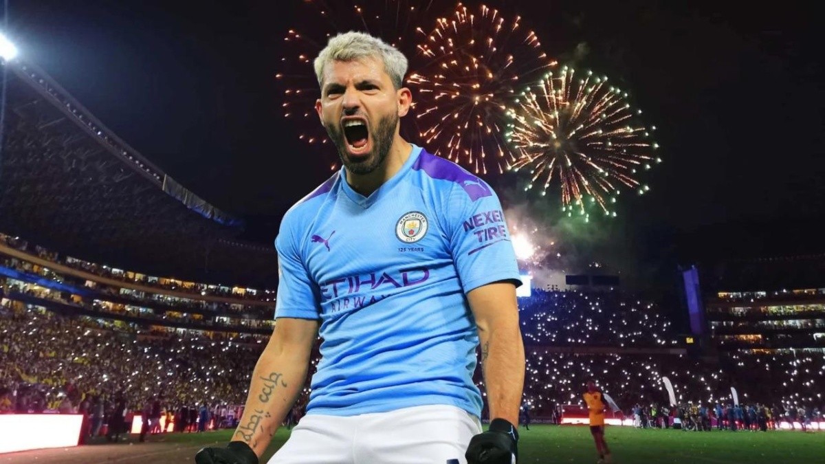 Sergio 'El Kun' Agüero, invitado para la Noche Amarilla. (FOTO: BSC)