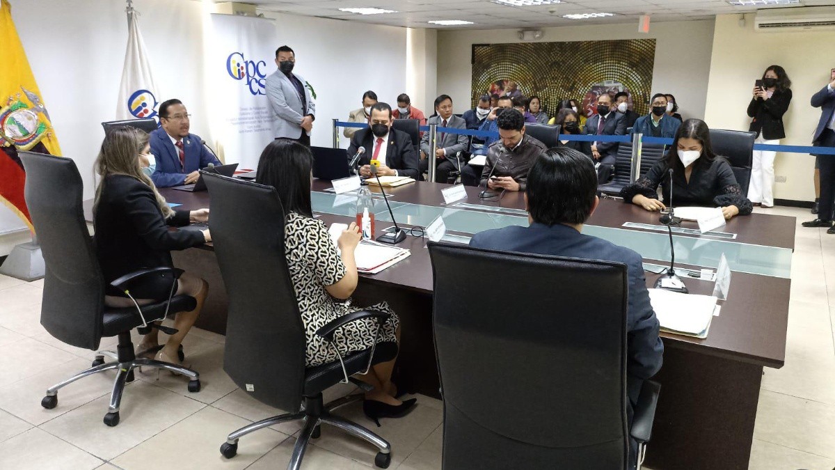 Los miembros del Cpccs en una sesión del Pleno. (Flickr Cpccs)