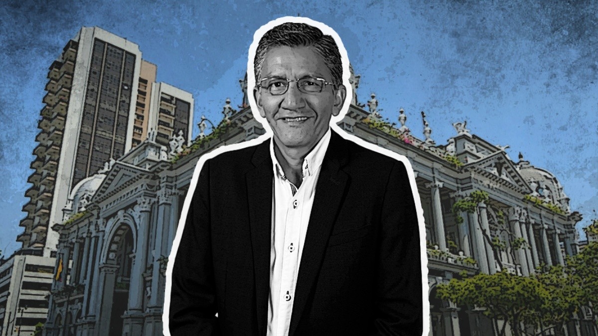 Antonio Orbe es uno de los 11 candidatos a la Alcaldía de Guayaquil. (Arte: Ecuavisa)