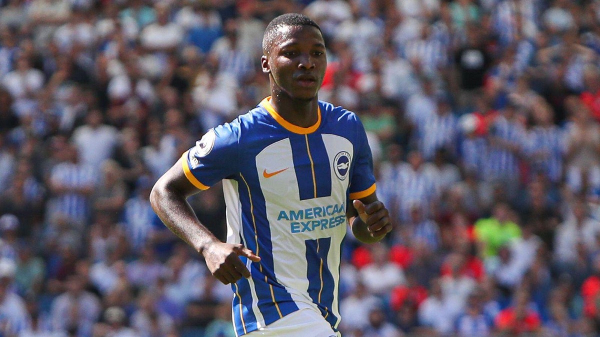Moisés Caicedo, mediocampista ecuatoriano del Brighton de la Premier League inglesa. (Archivo)