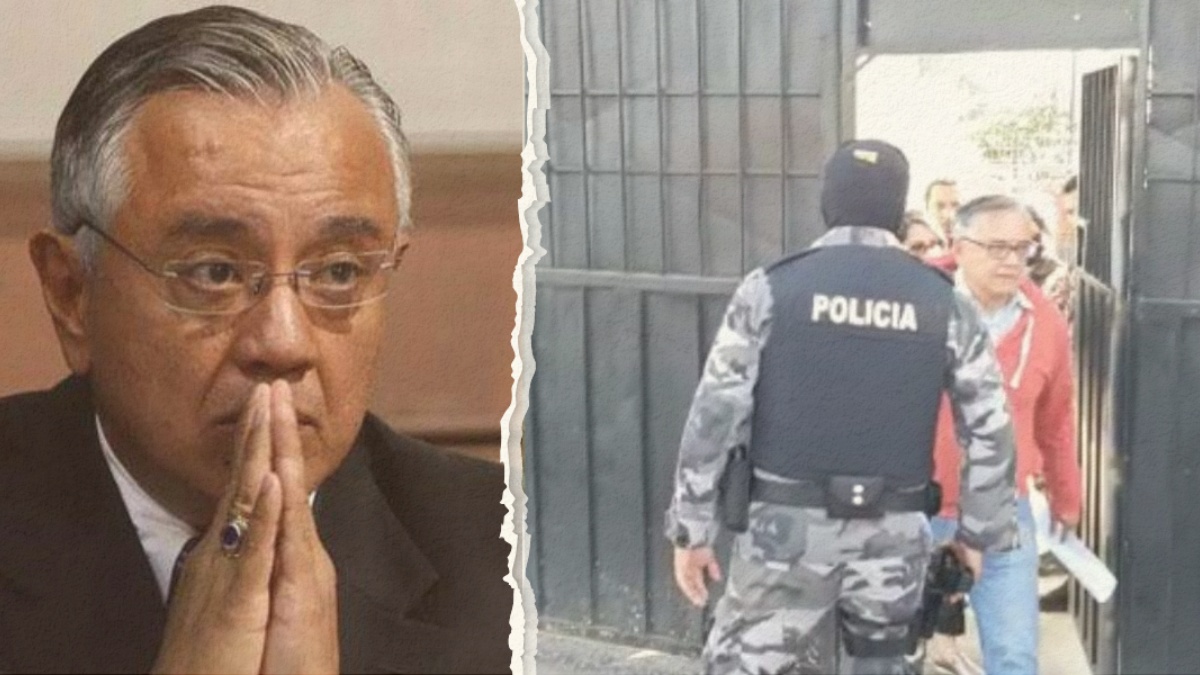 Alexis Mera salió de la cárcel de Ambato. (Internet)