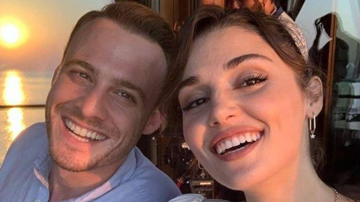 Kerem Bursin y Hande Erçel (Internet)