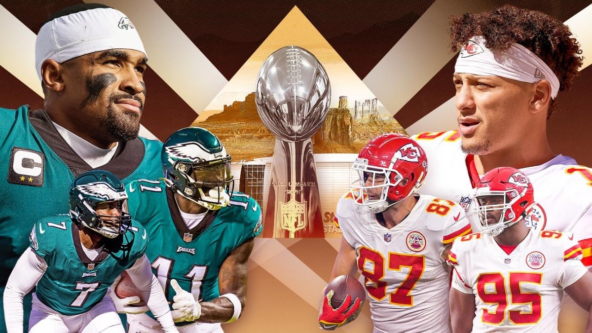 El Super Bowl LVII de la NFL enfrentará a los Philadelphia Eagles y a los Kansas City Chiefs el próximo domingo en el State Farm Stadium de Glendale, Arizona (EE.UU.). (FOTO: Super Bowl)