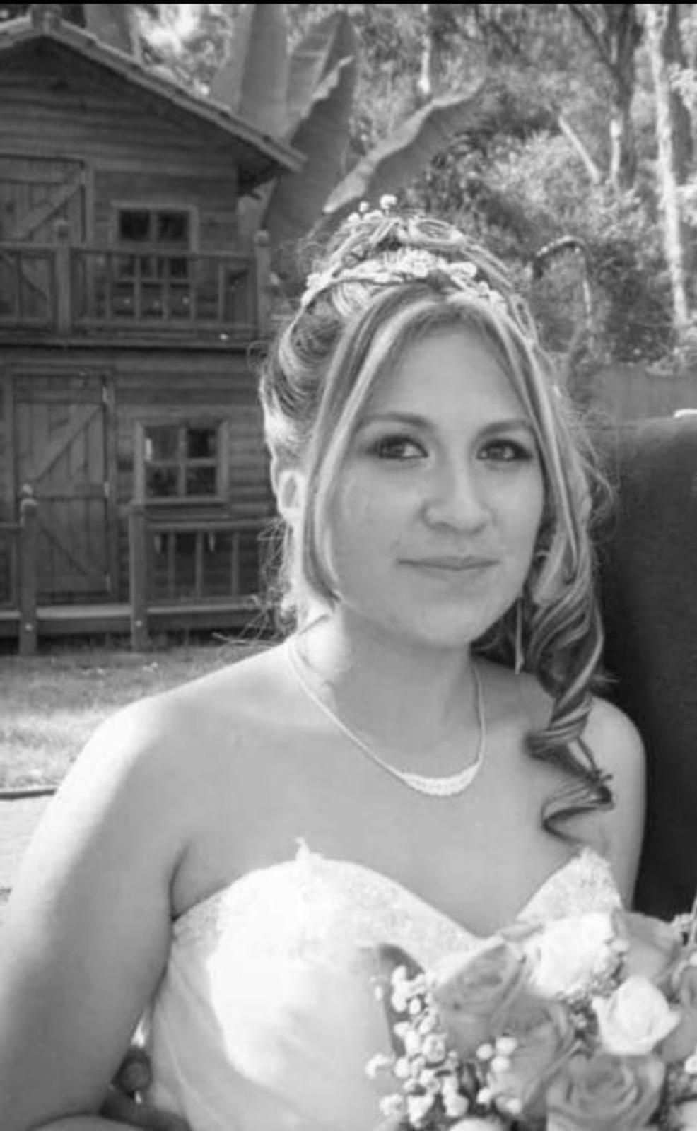 Paola Ortega, en una foto de recuerdo.