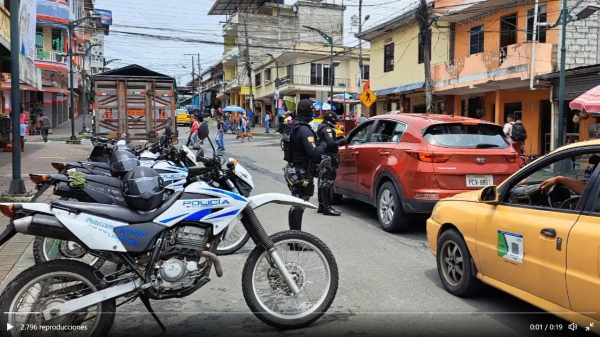 Imagen netamente referencial sobre policías en servicio motorizado.
