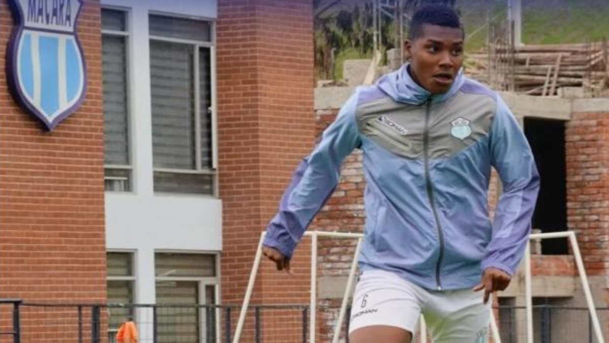 Marcos Olmedo, nuevo jugador de LDUQ. (FOTO: Macará)