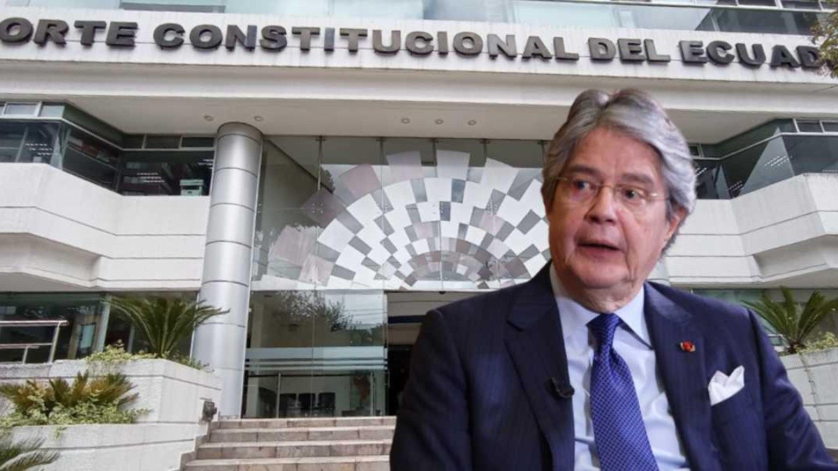 El futuro del presidente Guillermo Lasso depende del dictamen de la Corte Constitucional. (Composición)