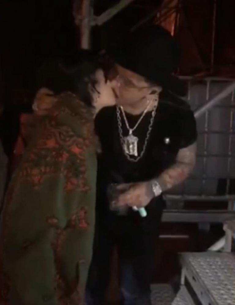 Imagen de Christian Nodal y Belinda en una imagen de archivo.  (REDES SOCIALES)