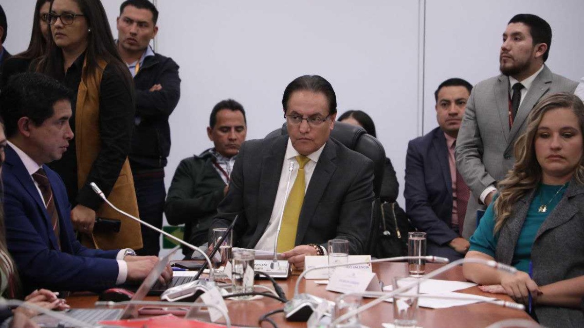 El trámite del juicio político contra el presidente de la República lo lleva la Comisión de Fiscalización, que está presidida por el asambleísta Fernando Villavicencio. (Comisión de Fiscalización)