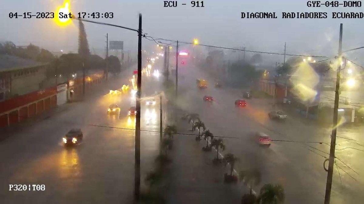 Vista desde las cámaras del ECU 911 (ECU 911)